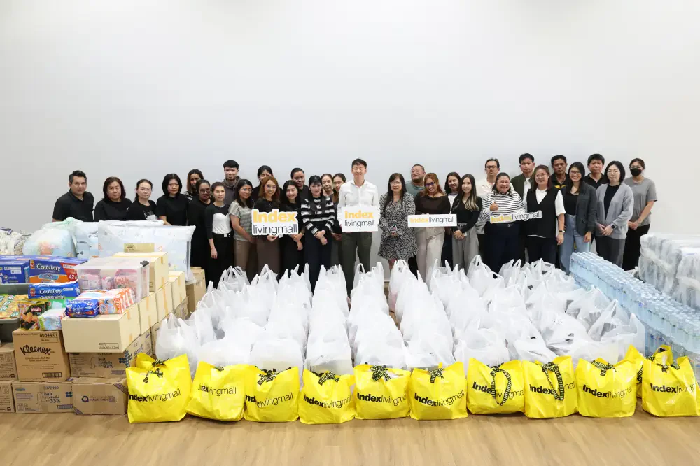 อินเด็กซ์ ลิฟวิ่งมอลล์ มอบเงินช่วยเหลือพี่น้องชาวหาดใหญ่