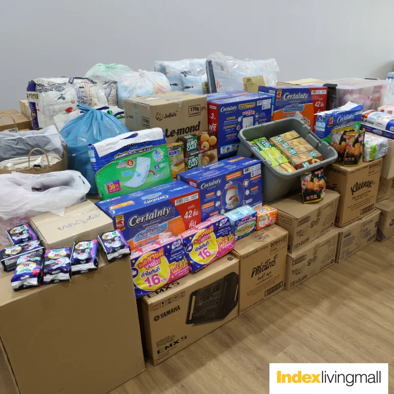 อินเด็กซ์ ลิฟวิ่งมอลล์ มอบเงินช่วยเหลือพี่น้องชาวหาดใหญ่