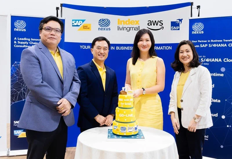 “อินเด็กซ์ ลิฟวิ่งมอลล์” ทุ่มงบกว่า 120 ลบ. ทรานส์ฟอร์มธุรกิจครั้งใหญ่ สู่ดิจิทัลเต็มรูปแบบด้วย RISE with SAP S/4HANA Cloud for Retail รายแรกธุรกิจค้าปลีกไทย! เสริมศักยภาพและยกระดับความสามารถในการแข่งขันในอนาคต ย้ำความเป็นที่ 1 ธุรกิจไลฟ์สไตล์เรื่องบ้าน