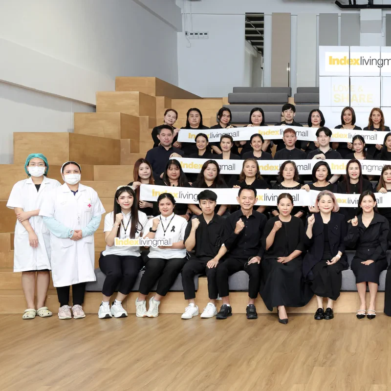 อินเด็กซ์ ลิฟวิ่งมอลล์ ส่งพลังการให้ครั้งใหญ่ ร่วมบริจาคโลหิตให้กับสภากาชาดไทย