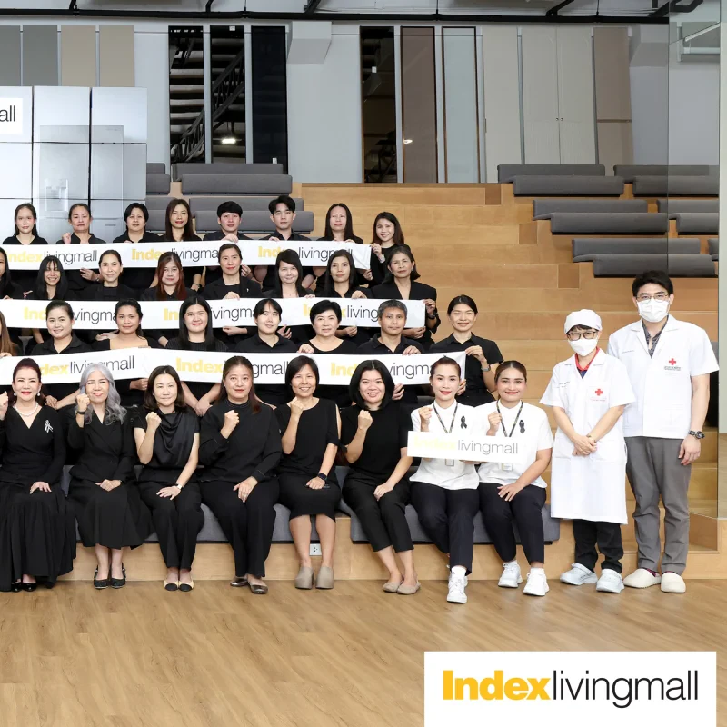 อินเด็กซ์ ลิฟวิ่งมอลล์ ส่งพลังการให้ครั้งใหญ่ ร่วมบริจาคโลหิตให้กับสภากาชาดไทย