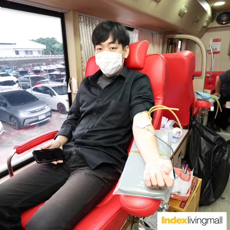 อินเด็กซ์ ลิฟวิ่งมอลล์ ส่งพลังการให้ครั้งใหญ่ ร่วมบริจาคโลหิตให้กับสภากาชาดไทย